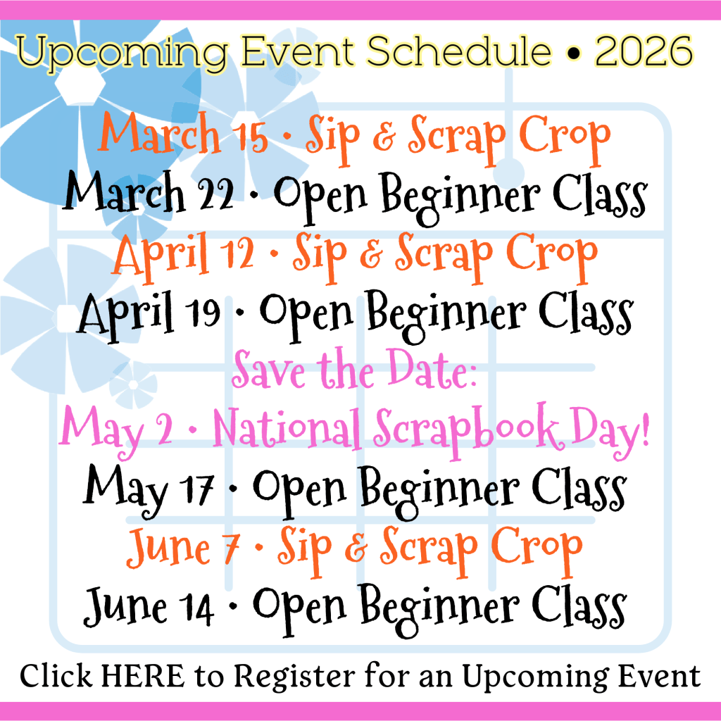 Upcoming Events March thru June 2026